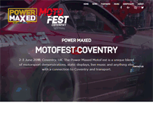 Tablet Screenshot of coventrymotofest.com